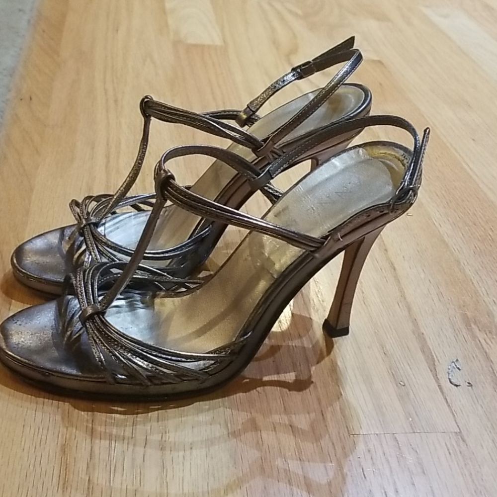 Strapy Anne Klein Platinum Pumps Made In Italy - image 2